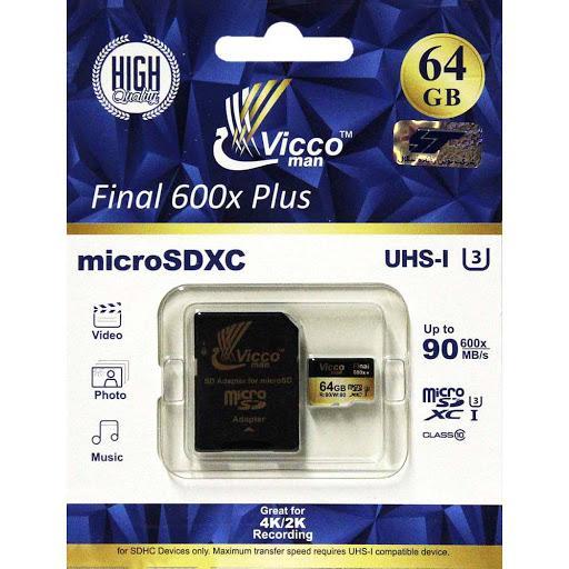 کارت حافظه 64 گیگابایتی ویکو من مدل Final 600X کلاس 10