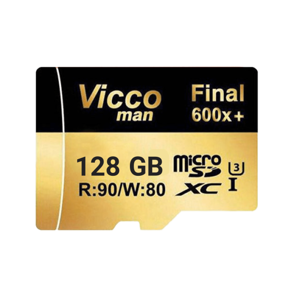 کارت حافظه 128 گیگ ویکو من Final 600x Class 10 U3