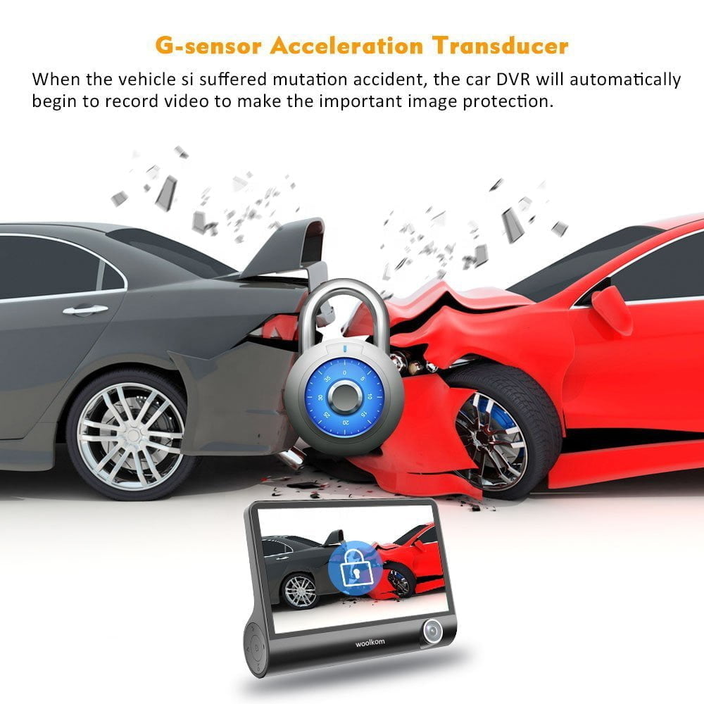 دوربین خودرو ثبت وقایع سه لنزه AK-J503