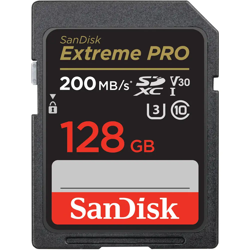 کارت حافظه SD سن دیسک 128GB Extreme PRO