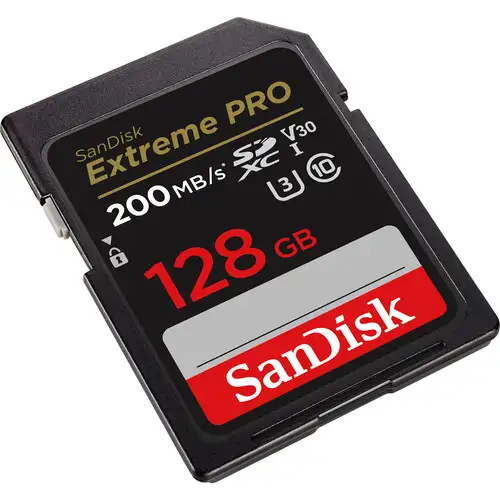 کارت حافظه SD سن دیسک 128GB Extreme PRO