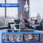 دوربین لامپی چرخشی زوم دار 10x دو لنزه A3 - Image 6