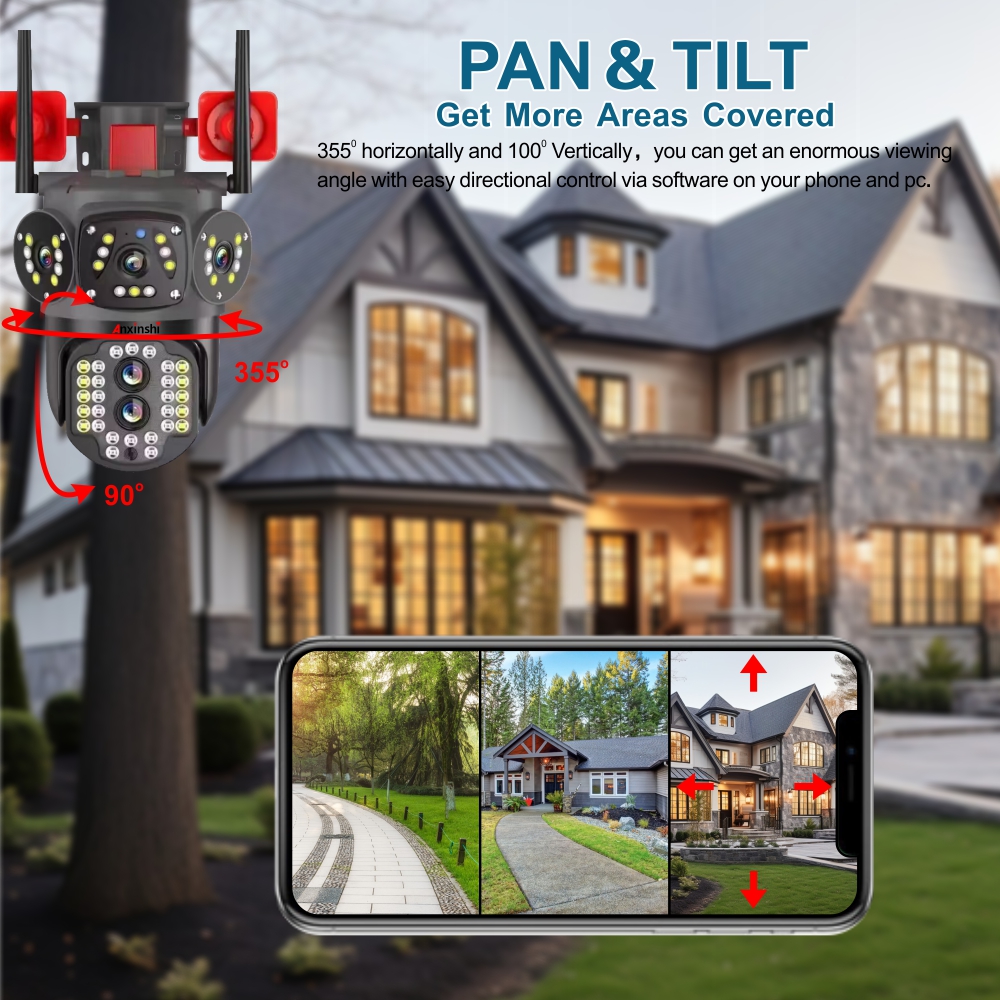 دوربین سیم کارتی سه لنز زوم اپتیکال آژیر دار UCAM L89 