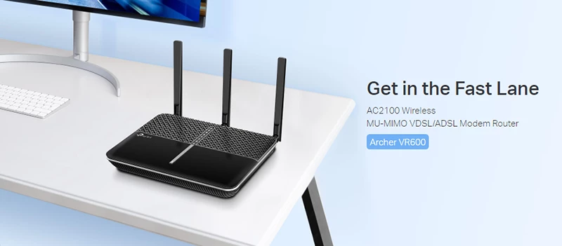 مودم روتر VDSLADSL بی سیم AC2100 تی پی لینک مدل Archer VR600