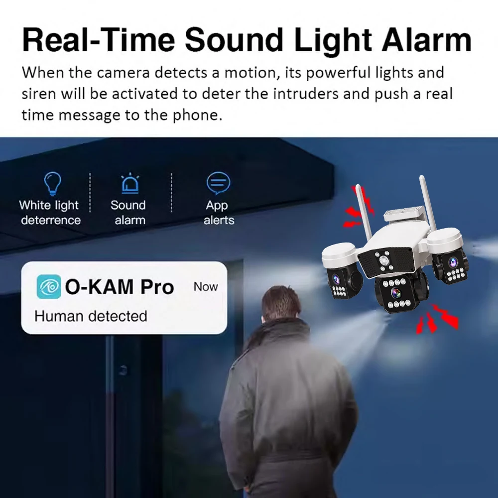 دوربین سیم کارتی سه لنز OKAM-PRO A100