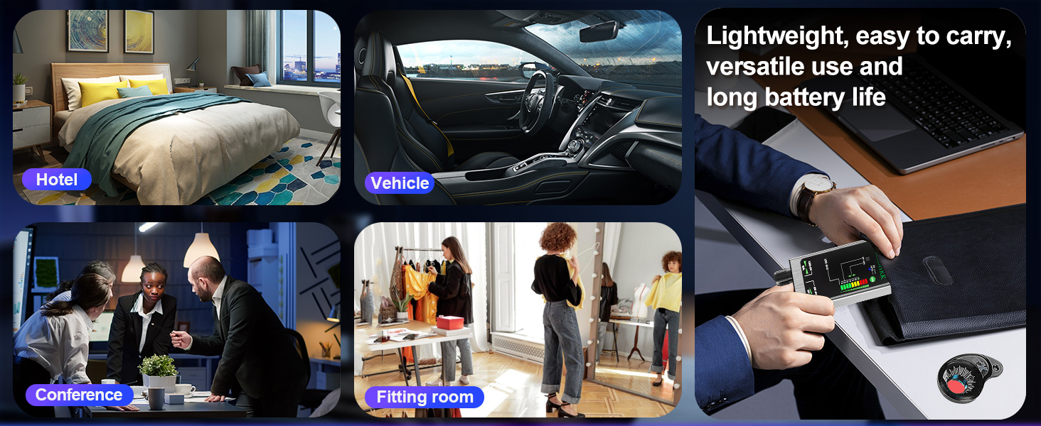 شنود یاب و دوربین یاب M8000