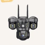 دوربین مداربسته سیم کارتی سه لنز V380PRO-X77