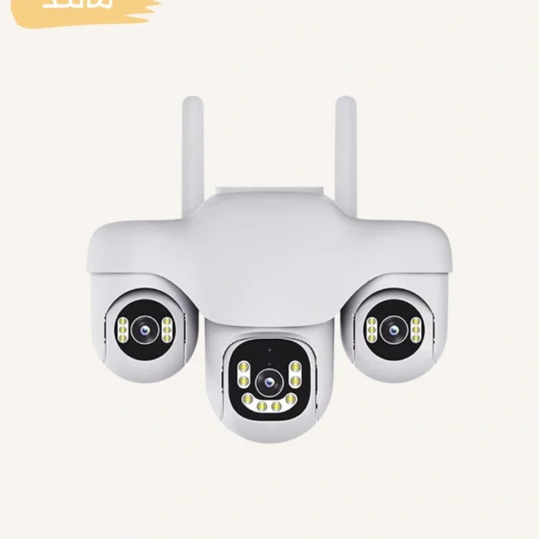 دوربین سیم کارتی چرخشی سه لنز V380PRO-U3