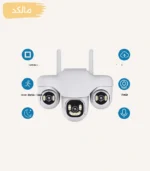 دوربین سیم کارتی چرخشی سه لنز V380PRO-U3 - Image 3