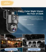 دوربین خورشیدی  8MP 10X Zoom - 4G UBOX-T500 - Image 7