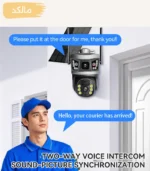 دوربین خورشیدی  4G 6MP - 10x Optical Zoom - V380PRO-W400 - Image 6