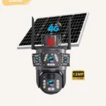 دوربین خورشیدی سیم کارتی چهار لنز V380 PRO - PB88