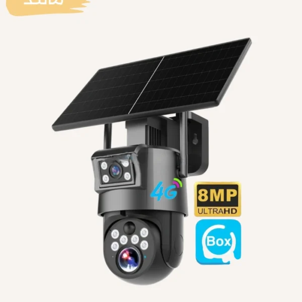 دوربین خورشیدی 8MP 10X Zoom - 4G UBOX-T500
