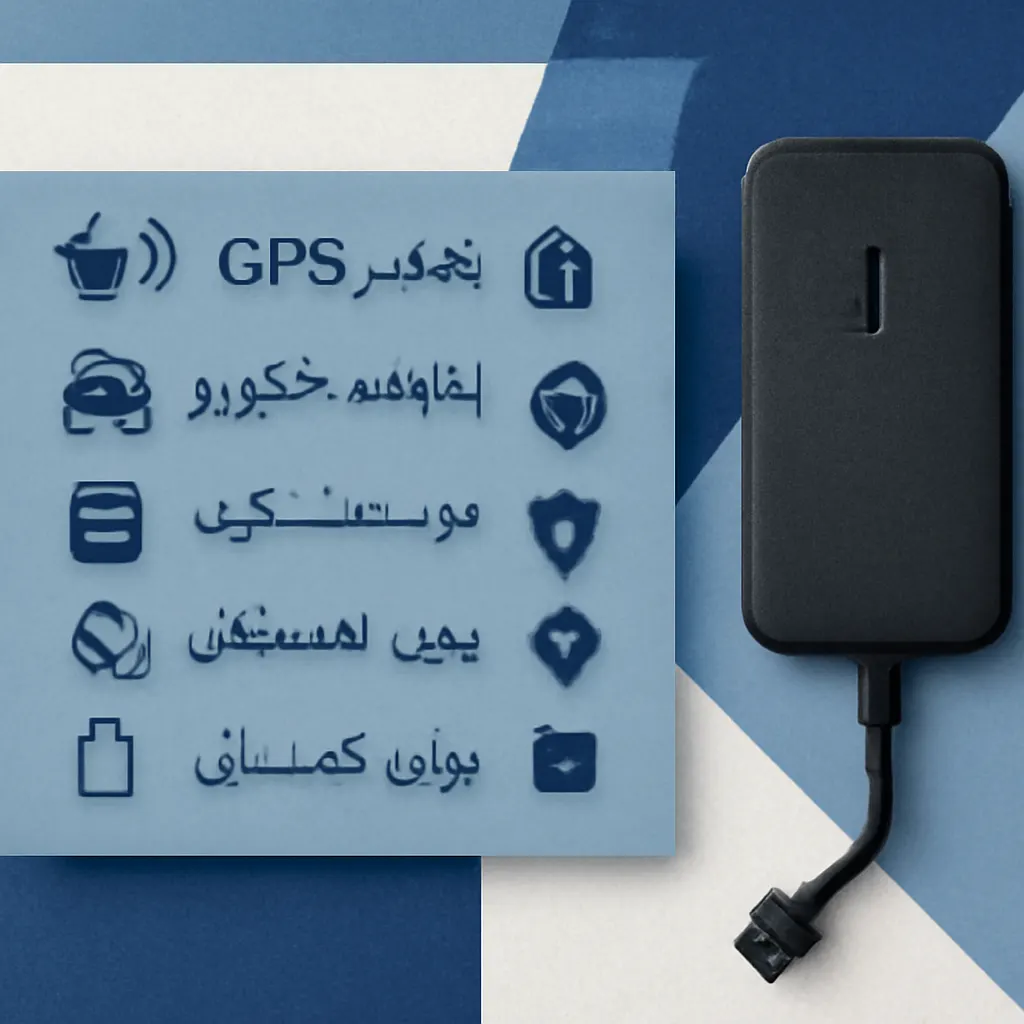 امکانات امنیتی ردیاب سیمکارتی خودرو امکانات امنیتی ردیاب سیمکارتی خودرو با جدول و آیکونها