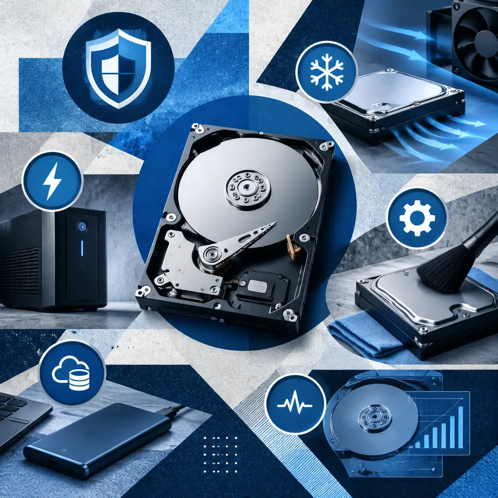 نکات افزایش عمر هارد 2 ترابایت