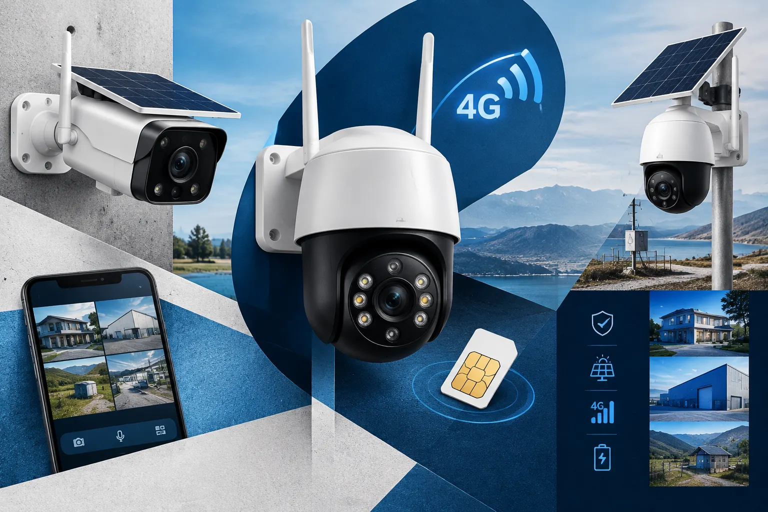 دوربین سیمکارتی مدرن و حرفهای با اتصال 4G