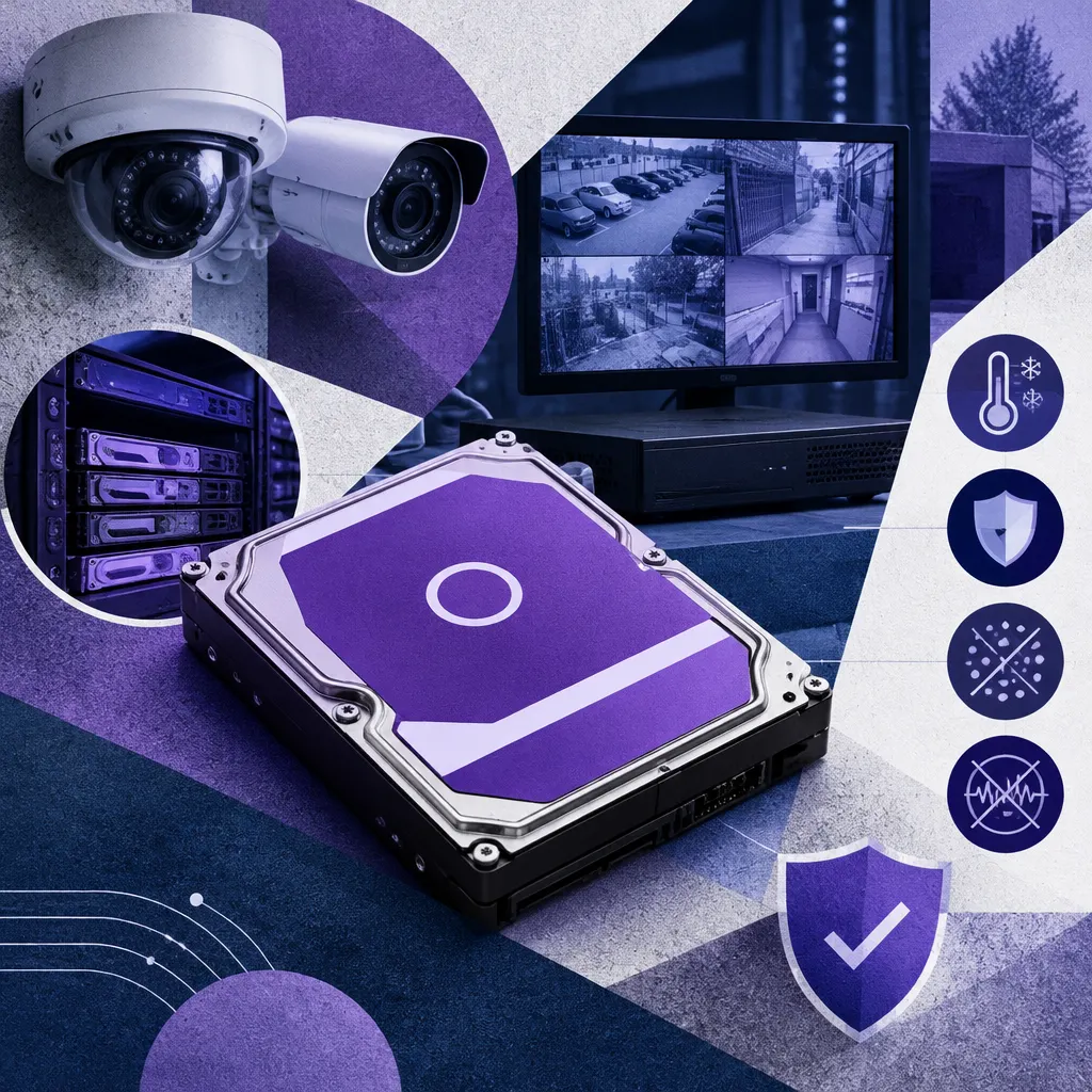 نکات نگهداری و محافظت از هارد بنفش WD Purple